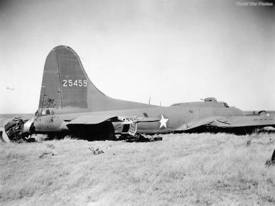 Crashed B-17F 42-5459 February 2, 1943