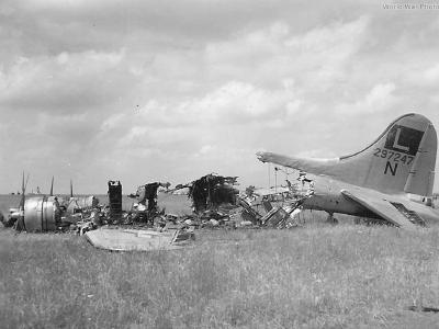 B-17G 42-97247 of the 452nd BG Poltava 1944