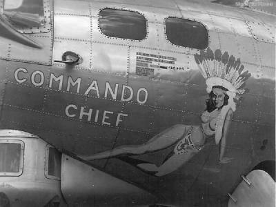 B-17G 44-6585 „Commando Chief” of the 381st BG, 535th BS