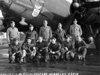 Cpt Miracles’s crew and B-17