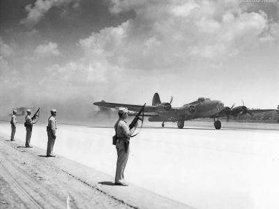 B-17 Auxiliary Military Air Field on Atlantic Seaboard 1942