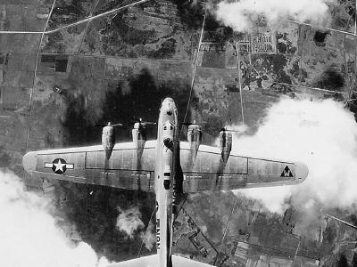B-17G N8-N of the 398th BG