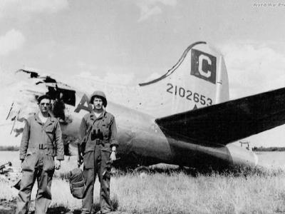 Wreck of B-17G 42-102653 at Poltava