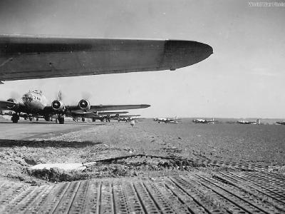 B-17s of the 398th BG