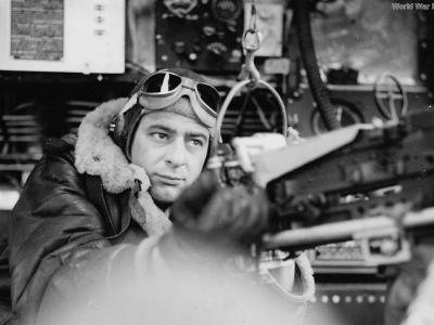 Navigator Charging M2 in B-17 of the 388th BG February 1944