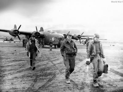 B-24D and Crew of 28th BG Aleutians fall 1942