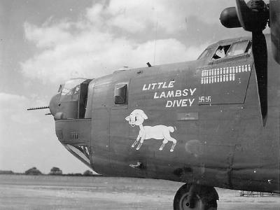 B-24J 42-100407 LITTLE LAMBSY DIVEY