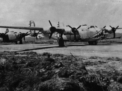 B-24 of the 320th BS, 90th BG