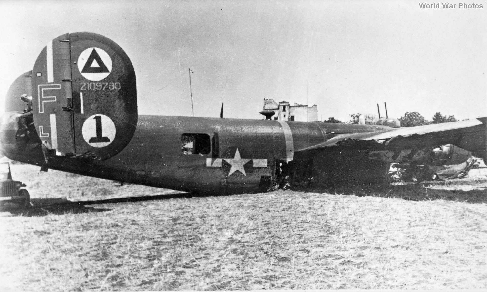 Crashed B-24 42-109790 22 July 1944 | World War Photos