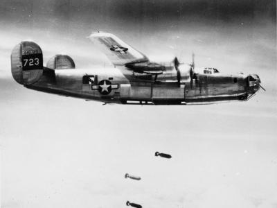 B-24J 44-40723 of the 22nd BG
