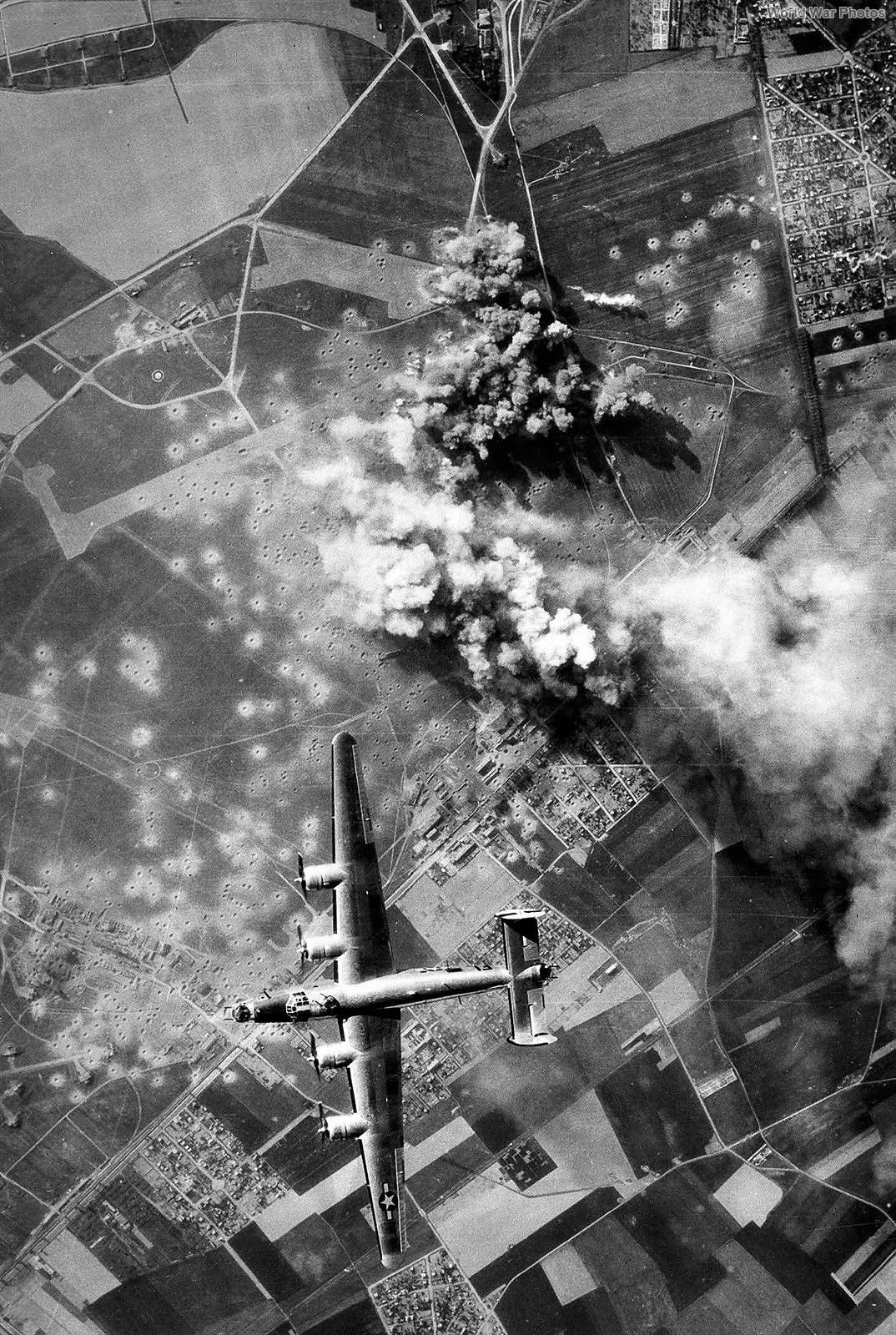 B-24 of 446th over Orleans 14 June 1944