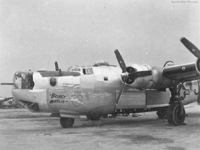 B-24H 42-95183 J4-O BRINEY MARLIN