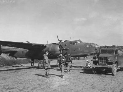 B-25D 41-29741 73rd BS in Alaska 1943