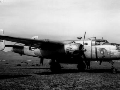 B-25D 43-3666 The Purple Shaft