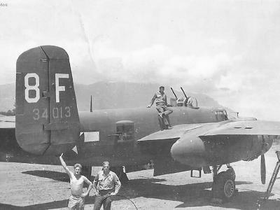 B-25 43-4013 of 340th BG