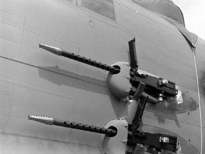 B-25 Mitchell Side Guns Install