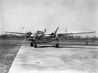 North American NA-40B Wright Field