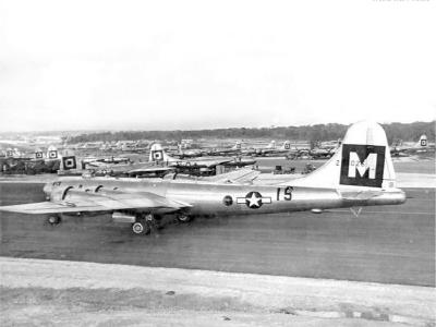 B-29 15 of the 19th BG