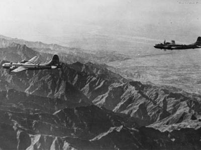 B-29 of the 40th BG over China