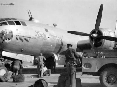 B-29 42-24485 Lady Marge 676 BS 444 BG
