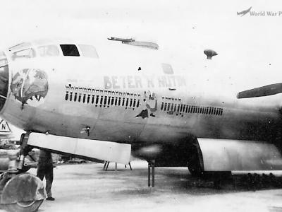 B-29 42-24538 BETER N NUTIN 444 BG