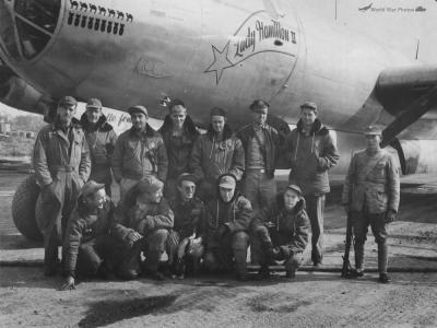 B-29 42-24542 Lady Hamilton II 468th BG