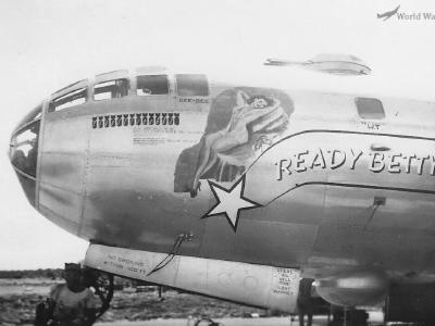 B-29 42-24879 Ready Betty 468 BG 1944