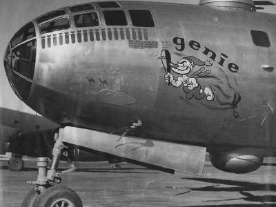 B-29 42-63455 „Genie” of the 40th BG 1945