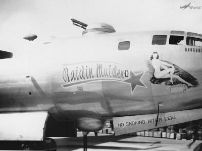 B-29 42-65276 Raidin Maiden II 468 BG 1944