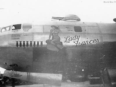 B-29 44-61670 „Lady Frances” of the 444th BG