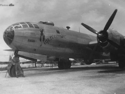 B-29 44-87630 Up n Comin 444 BG Tinian