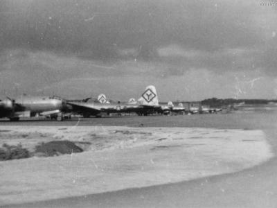 B-29 bombers of the 501st BG