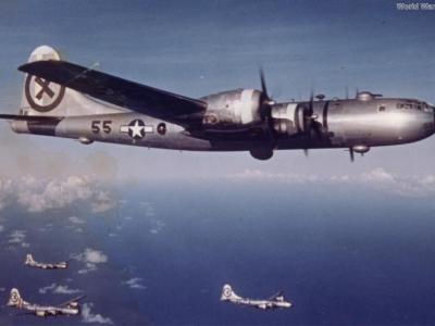 B-29 55 of the 9th Bomb Group