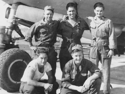 B-29 Ground Crew Lil Herbert 676th BS 444