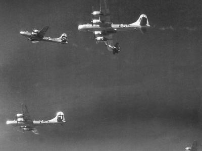 Ki-46 after attack on B-29
