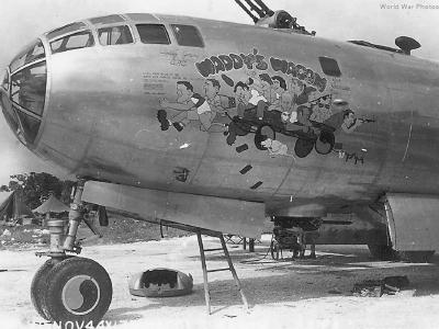 B-29 Waddy’s Wagon of the 497th Bomb Group, 886th BS November 1944