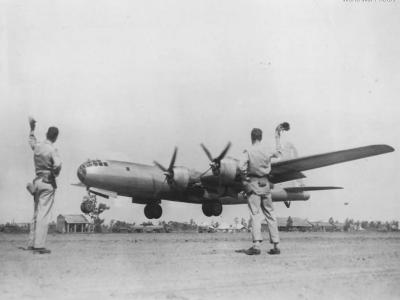 B-29 takes off India June 1944