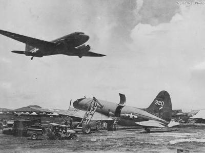C-46A 320 of the 433rd Troop Carrier Group, 67thy TCS