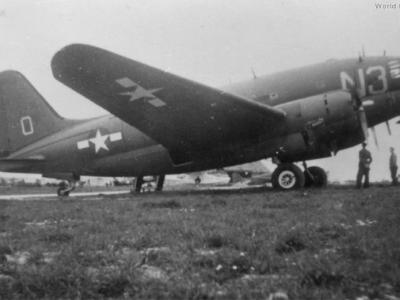 Curtiss C-46A of the N3-O 47th TCS, 313 TCG