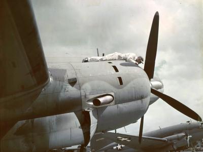 Curtiss C-46A engine