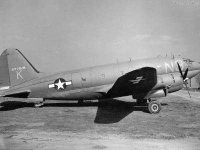 C-46D 44-77519 N3-K of the 313th TCG, 47 TCS, ETO