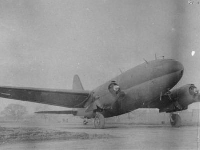 Curtiss C-46 of the 313th TCG England