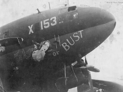 C-46 375th Troop Carrier Group „Tokyo or BUST”