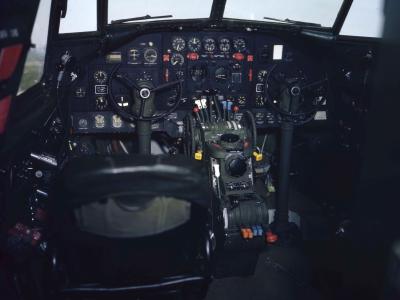 Curtiss C-46 cockpit 2