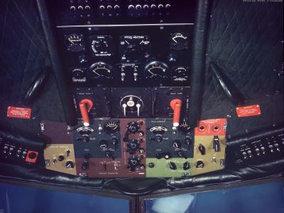 Curtiss C-46 cockpit