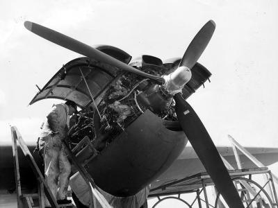 C-46 Pratt & Whitney R-2800 engine 2