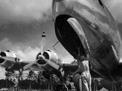 C-54A Skymaster on Guam