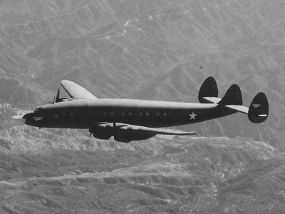 Maiden Flight of Lockheed XC-69 January 9, 1943