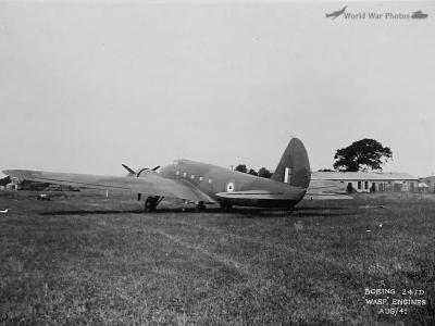 C-73 BOEING 247D DZ203