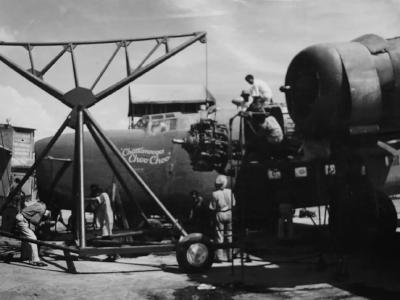 C-87 named Chattanooga Choo Choo Nose Art CBI